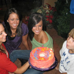 Elijah Birthday with sisters